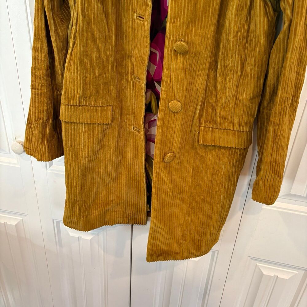 Missoni Chartreuse Corduroy Jacket Size Small - Picture 5 of 10